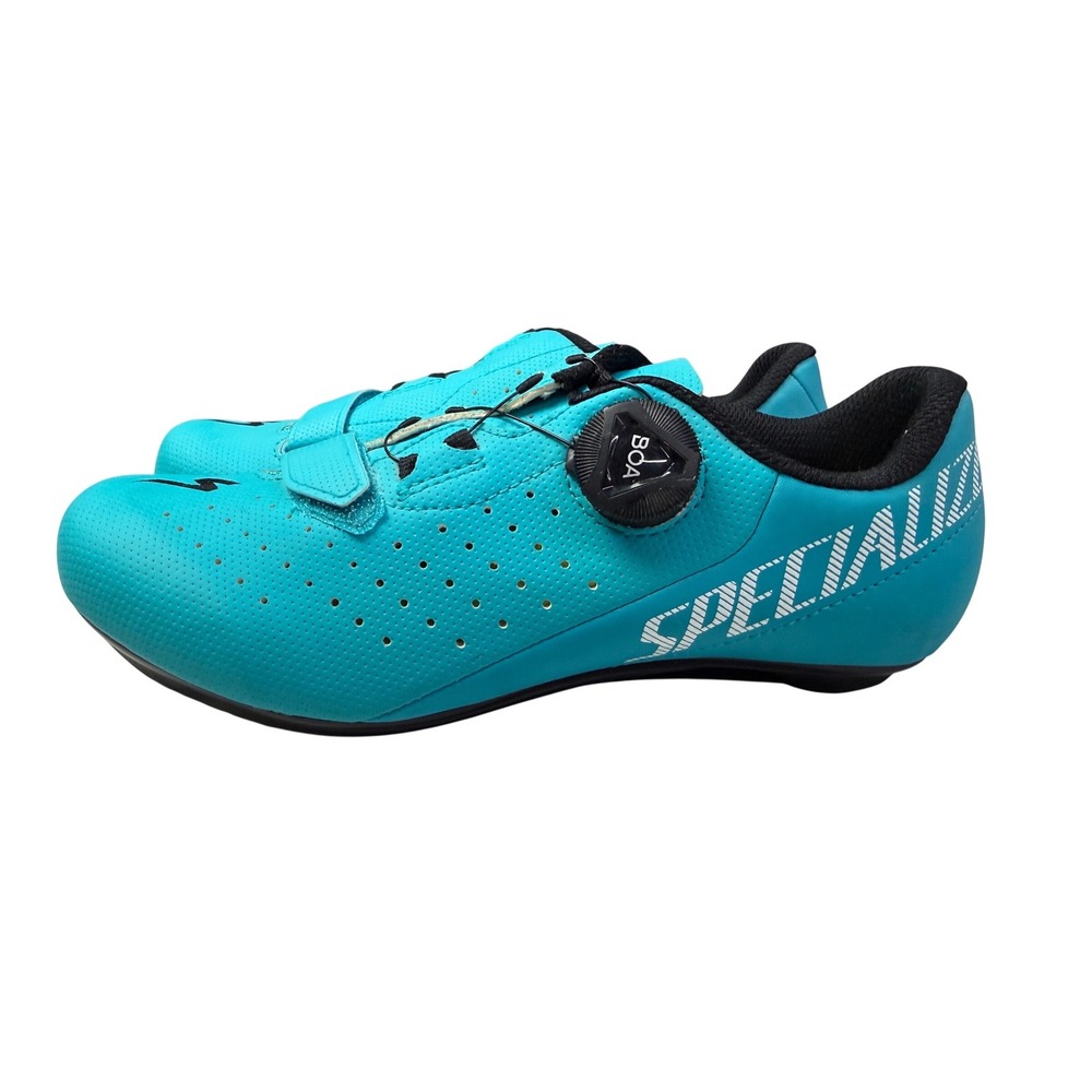 Specialized Torch 1.0 Road Cycling Shoes Blue Teal Boa‎ Dial 61020-5037 Mens 5